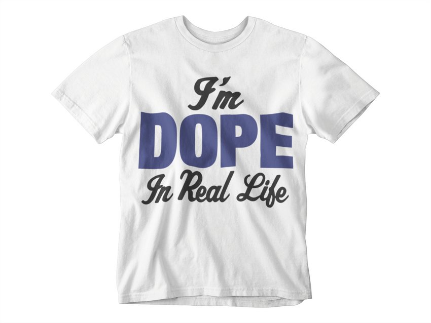 I'M DOPE in REAL LIFE-BLUE