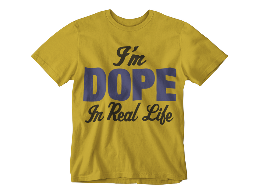 I'M DOPE in REAL LIFE-BLUE
